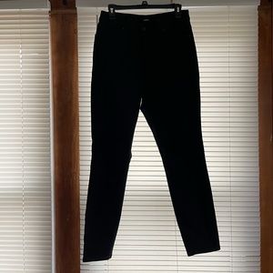 Express Black curvy skinny jeans
